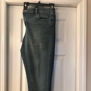 Gap straight cuff jeans